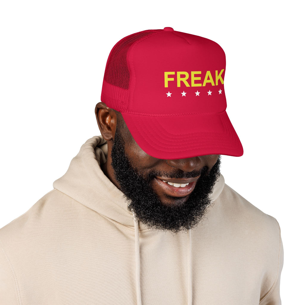FREAK Red Trucker Hat