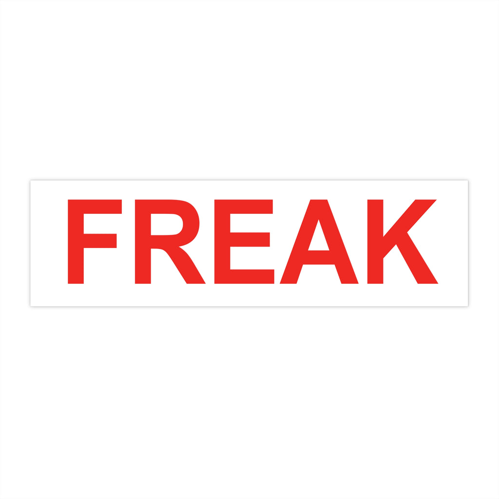 FREAK Sticker