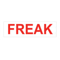 FREAK Sticker