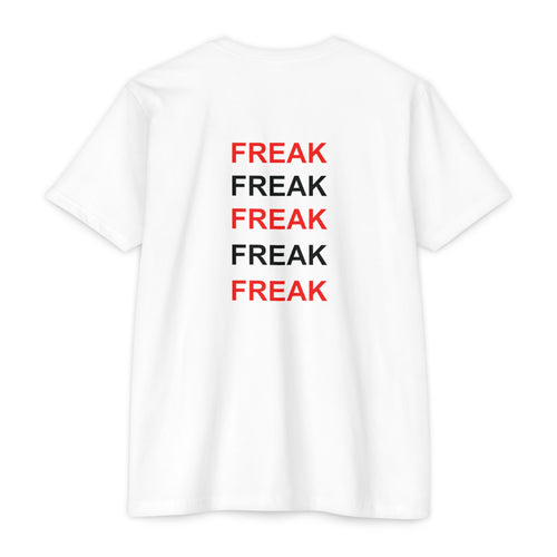 Cross in the front. FREAK in the back Tee