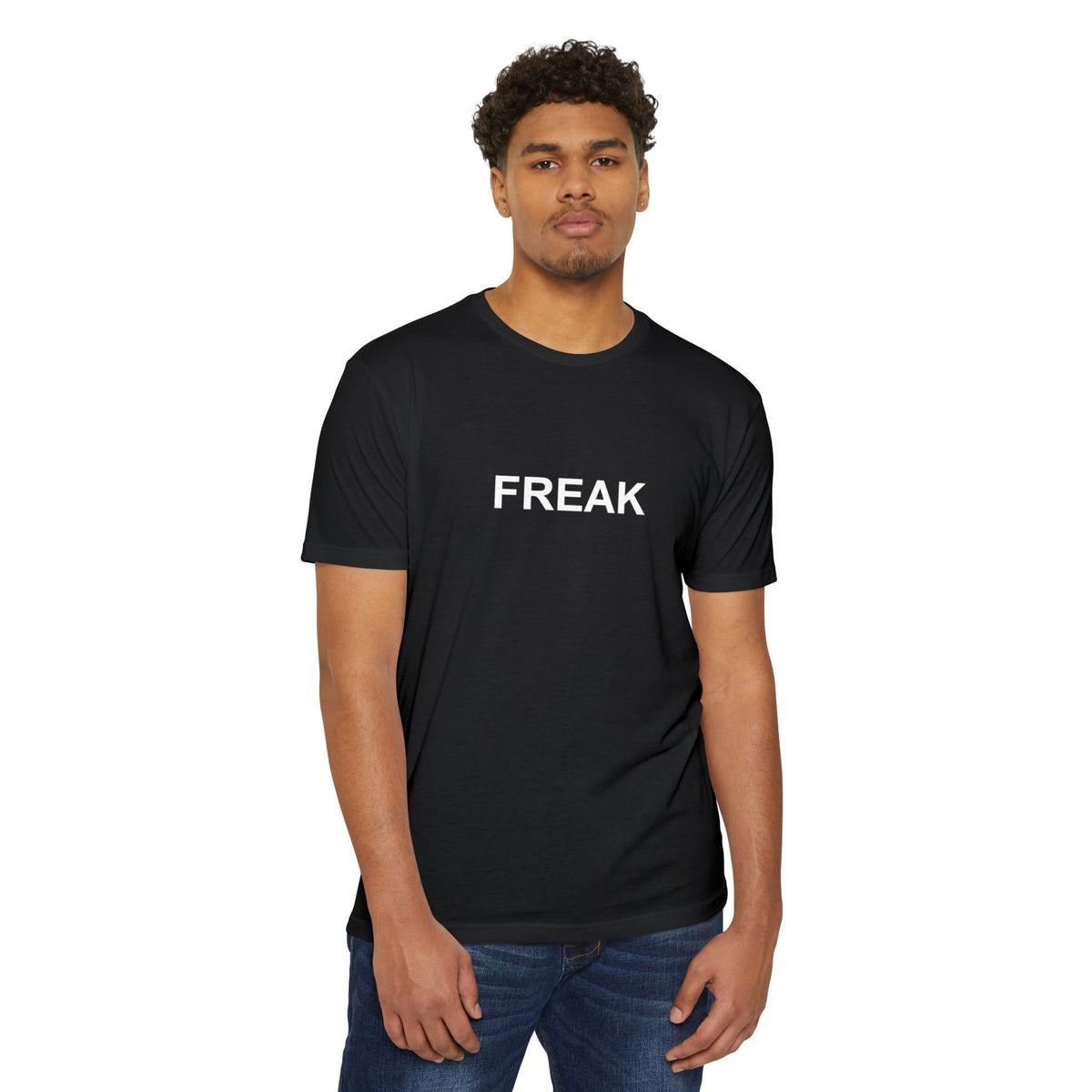 FREAK Cross Tee - Black & White
